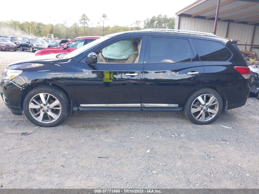 2013 NISSAN PATHFINDER PLATINUM - 5N1AR2MM0DC677875