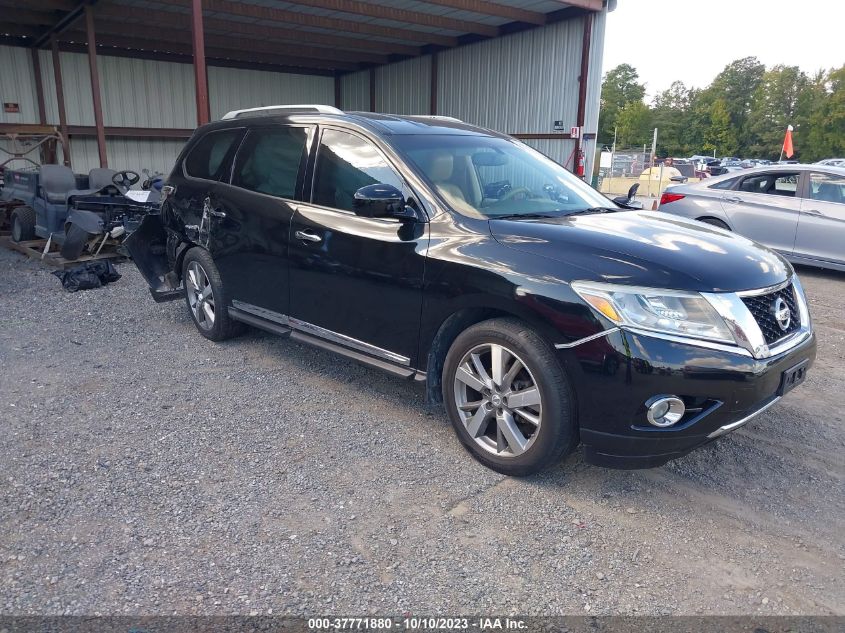 2013 NISSAN PATHFINDER PLATINUM - 5N1AR2MM0DC677875