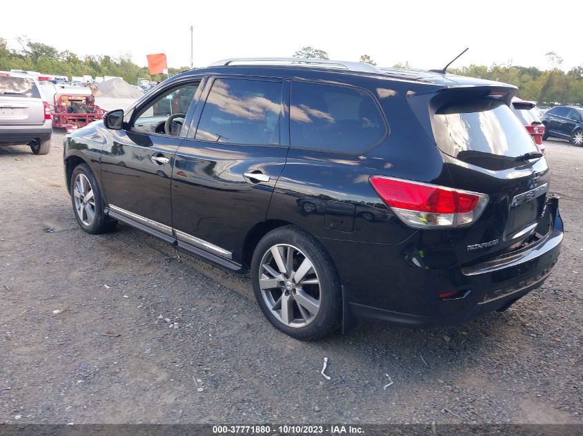 2013 NISSAN PATHFINDER PLATINUM - 5N1AR2MM0DC677875
