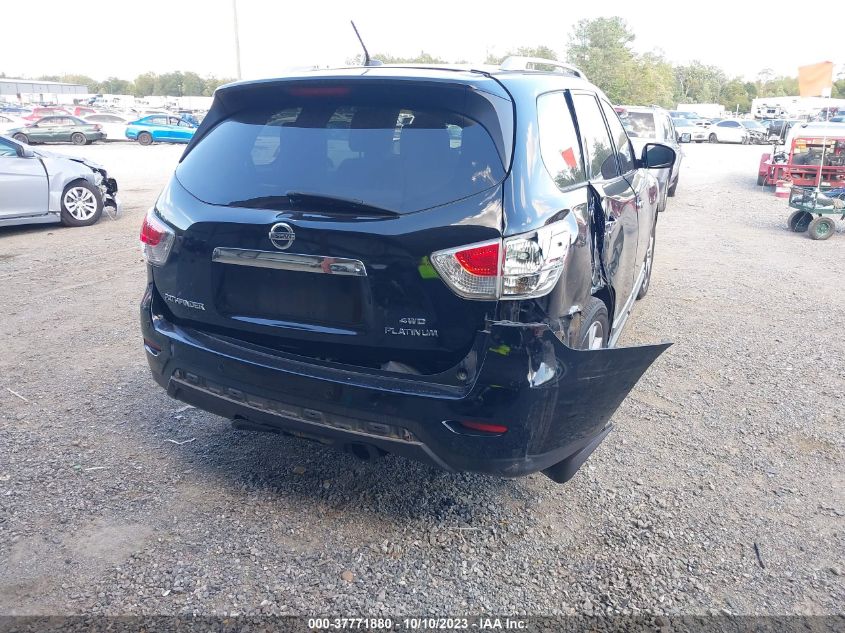 2013 NISSAN PATHFINDER PLATINUM - 5N1AR2MM0DC677875