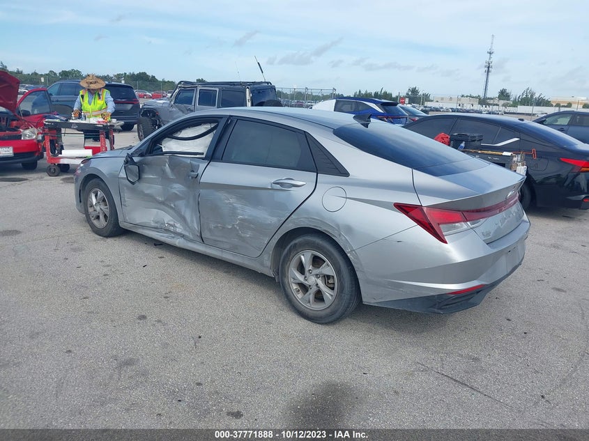 VIN 5NPLL4AG9MH015015 2021 HYUNDAI ELANTRA SE