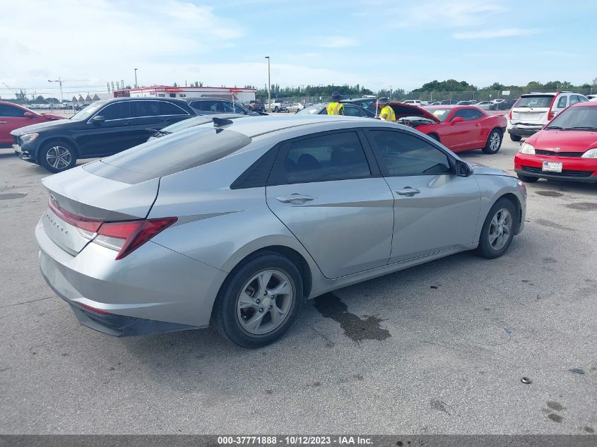 VIN 5NPLL4AG9MH015015 2021 HYUNDAI ELANTRA SE