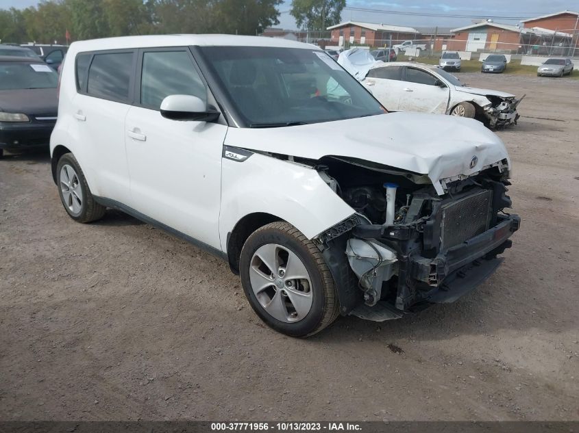 2015 KIA SOUL BASE - KNDJN2A21F7804986