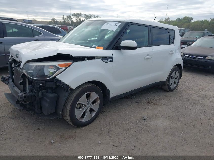 2015 KIA SOUL BASE - KNDJN2A21F7804986