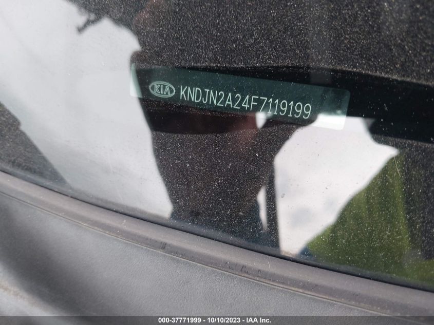 2015 KIA SOUL - KNDJN2A24F7119199