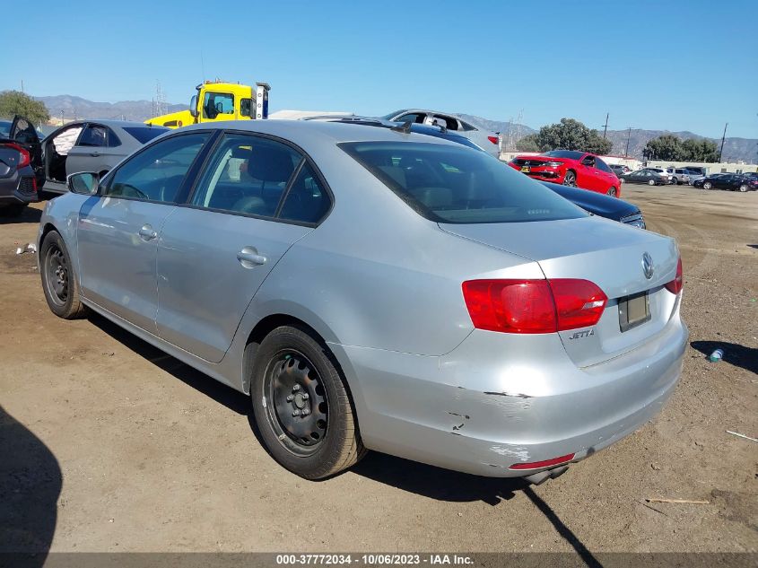 2014 VOLKSWAGEN JETTA SEDAN SE - 3VWD17AJ3EM396750