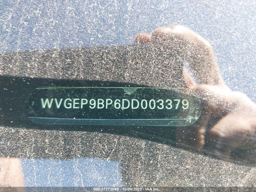2013 VOLKSWAGEN TOUAREG V6 TDI - WVGEP9BP6DD003379