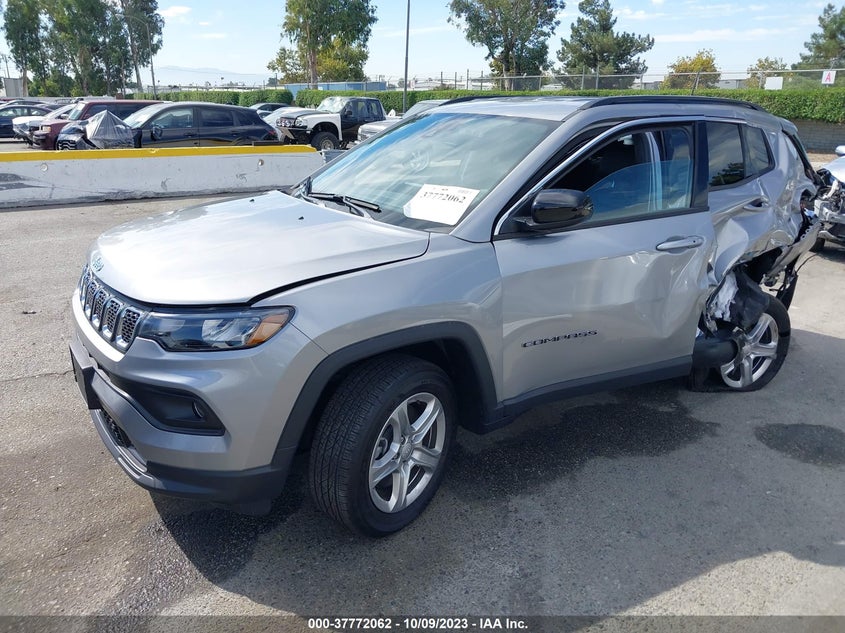VIN 3C4NJDBN3PT540975 2023 JEEP COMPASS LATITUDE