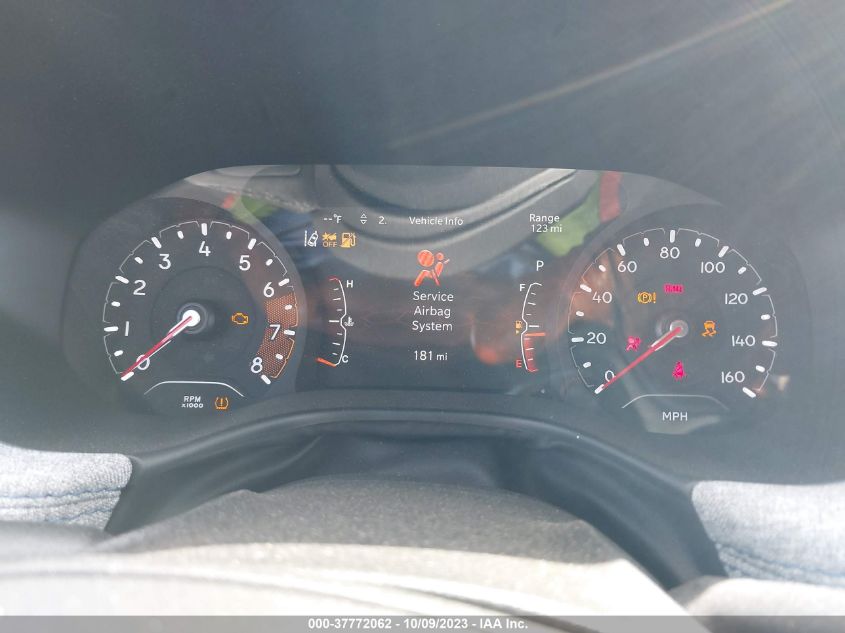 VIN 3C4NJDBN3PT540975 2023 JEEP COMPASS LATITUDE