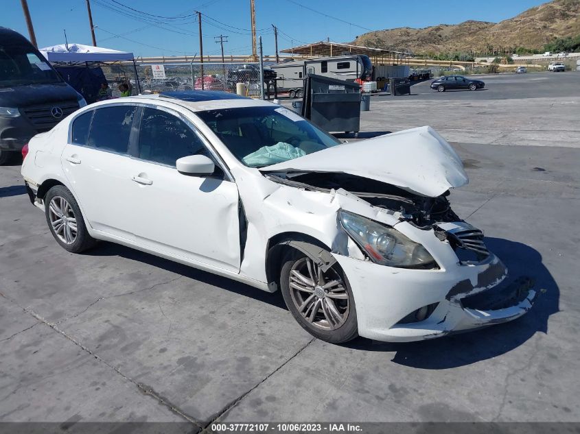 2013 INFINITI G37 JOURNEY JN1CV6AP2DM715862