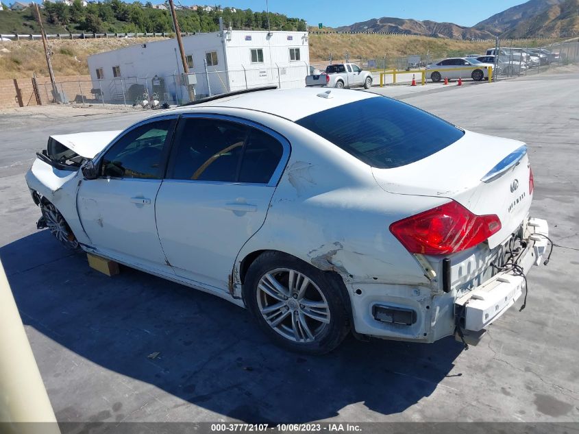 2013 INFINITI G37 JOURNEY - JN1CV6AP2DM715862