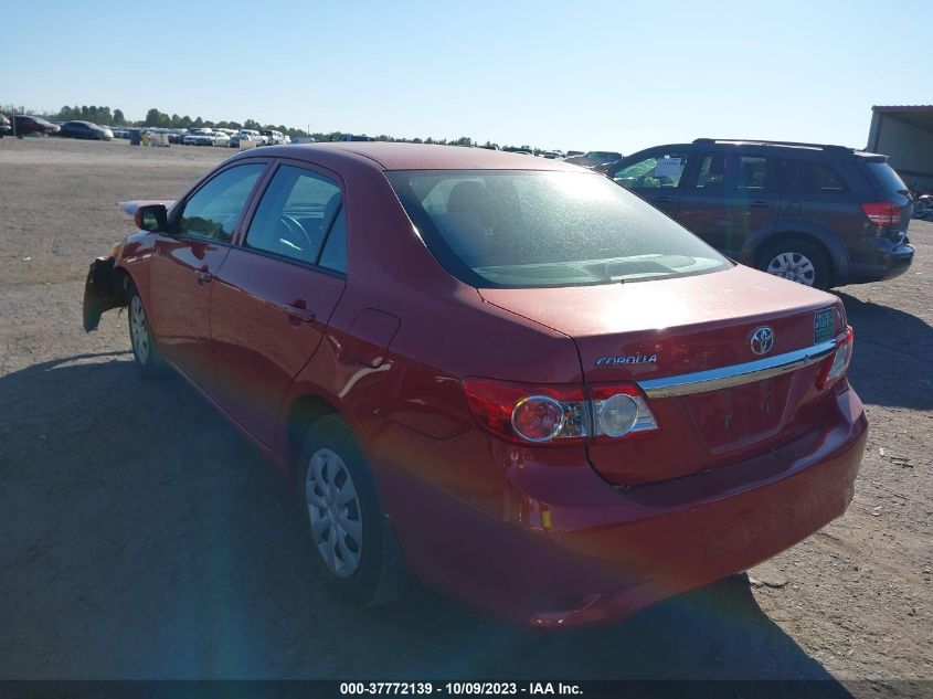 2013 TOYOTA COROLLA L/LE/S - 2T1BU4EE3DC966833