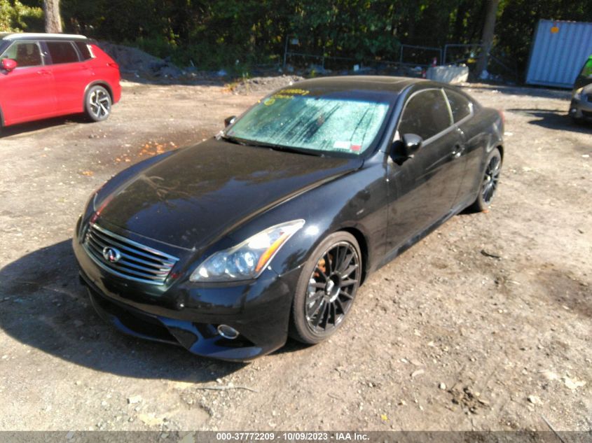 2013 INFINITI G37 COUPE X JN1CV6EL9DM983007