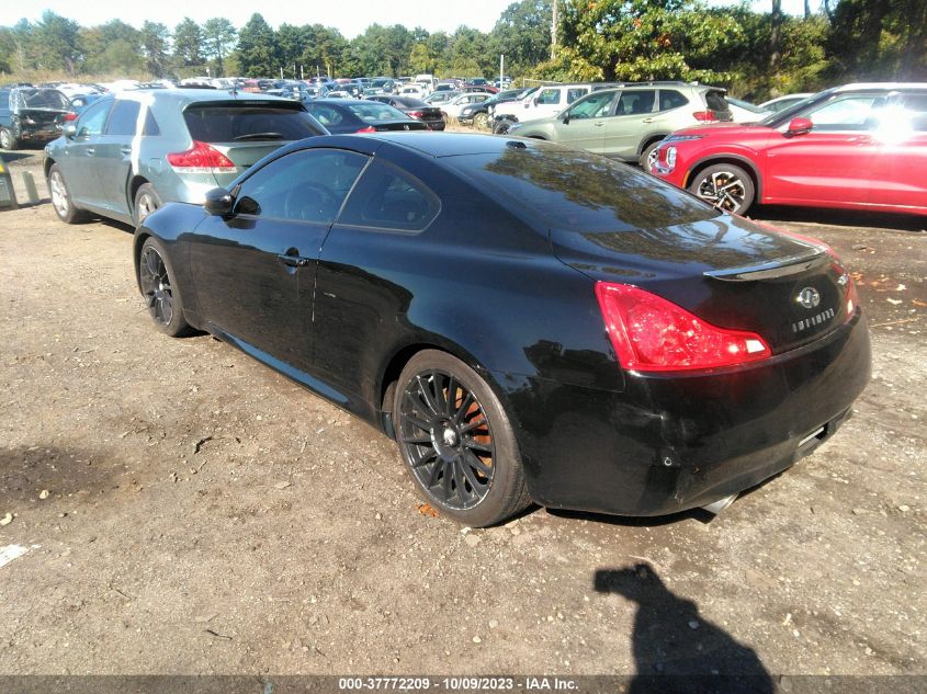 2013 INFINITI G37 COUPE X JN1CV6EL9DM983007