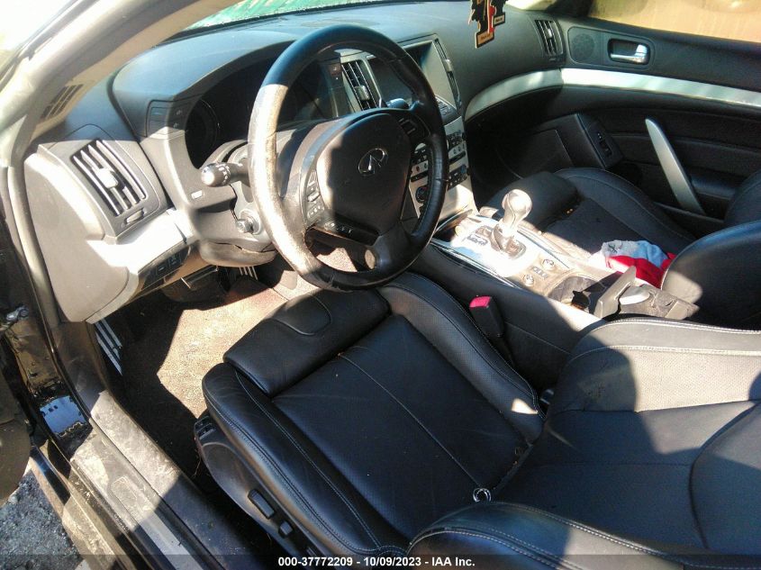 2013 INFINITI G37 COUPE X JN1CV6EL9DM983007