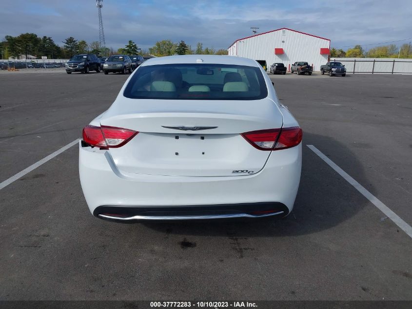 2015 CHRYSLER 200 C - 1C3CCCCB0FN557817