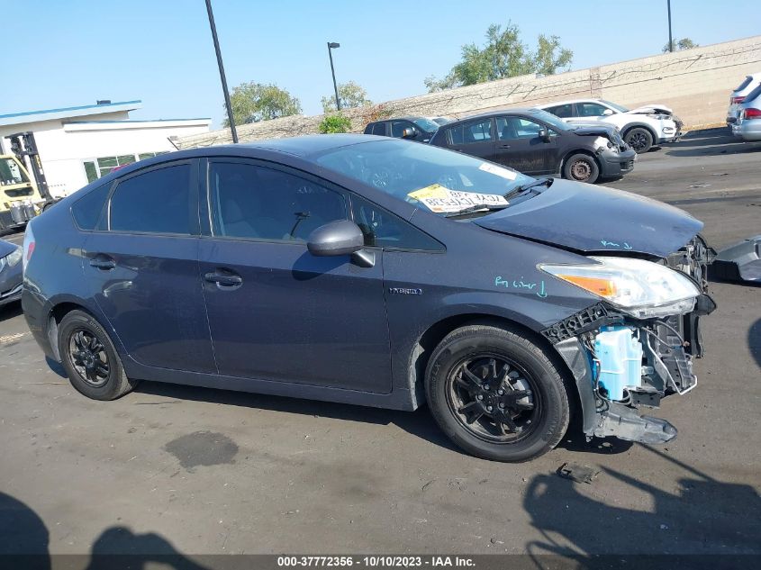 2013 TOYOTA PRIUS ONE/TWO/THREE/FOUR/FIVE - JTDKN3DU1D1721954