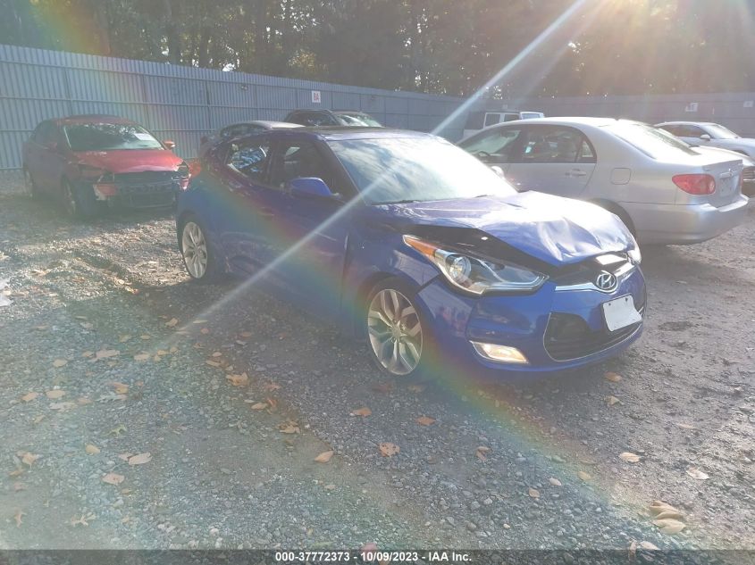 2013 HYUNDAI VELOSTER - KMHTC6ADXDU134954