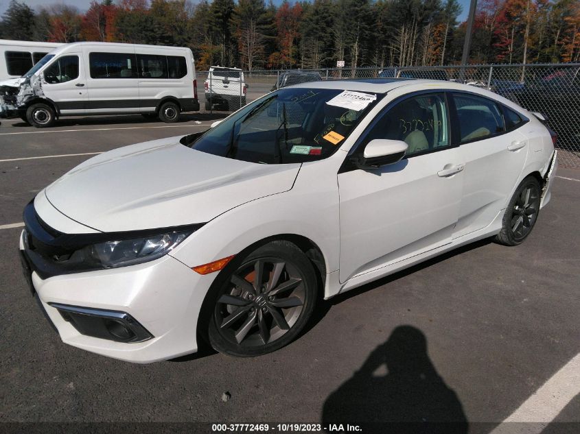 19XFC1F72KE201663 Honda Civic Sedan EX-L 2