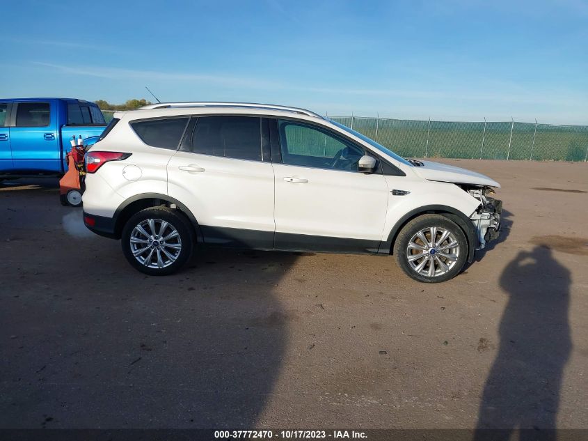 2017 FORD ESCAPE TITANIUM - 1FMCU9J95HUD90161