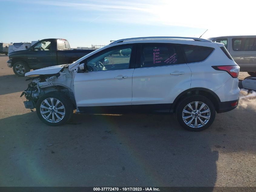 2017 FORD ESCAPE TITANIUM - 1FMCU9J95HUD90161