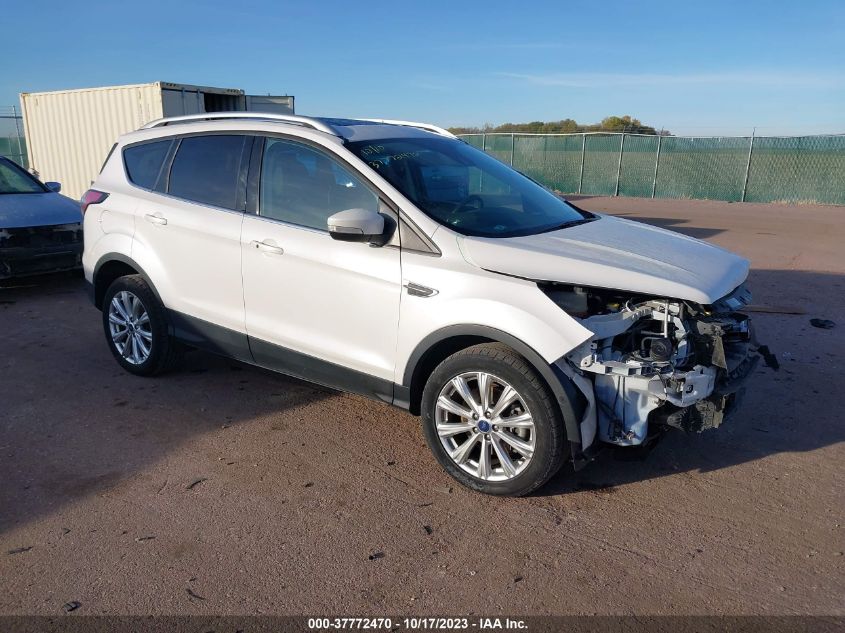 2017 FORD ESCAPE TITANIUM - 1FMCU9J95HUD90161