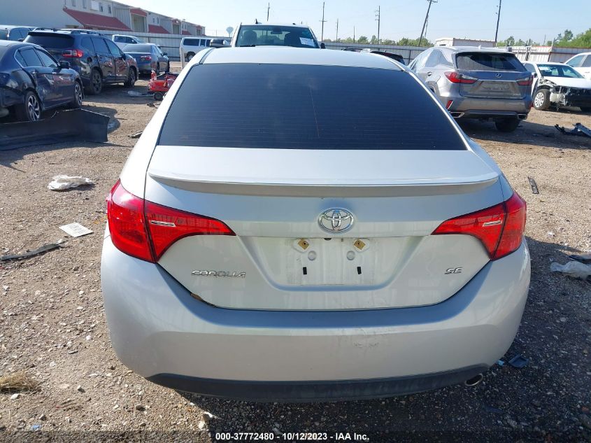 2017 TOYOTA COROLLA L/LE/XLE/SE - 2T1BURHE2HC856886