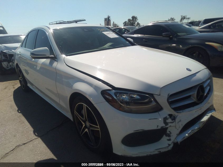 2016 MERCEDES-BENZ C-CLASS C 300 - 55SWF4KB5GU139954