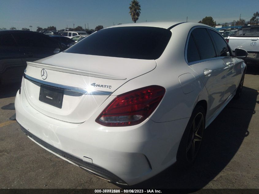 2016 MERCEDES-BENZ C-CLASS C 300 - 55SWF4KB5GU139954