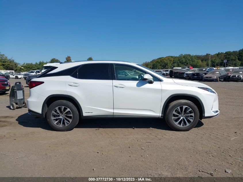 2022 LEXUS RX 450H 2T2HGMDA6NC089378