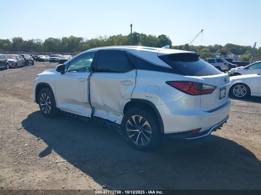 2022 LEXUS RX 450H 2T2HGMDA6NC089378
