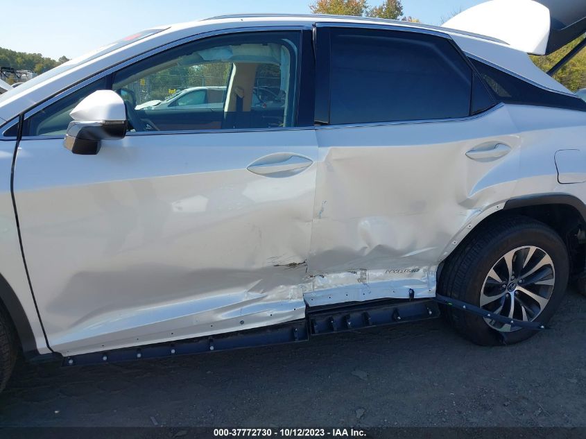2022 LEXUS RX 450H 2T2HGMDA6NC089378