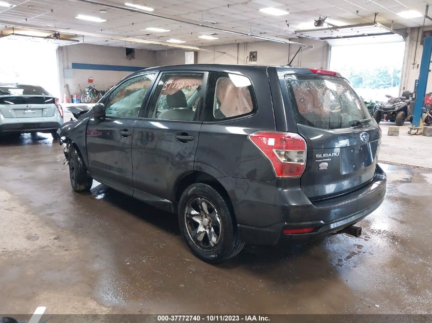 2014 SUBARU FORESTER 2.5I - JF2SJAAC5EG467550