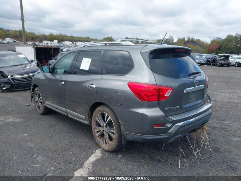 VIN 5N1DR2MM5HC607839 2017 NISSAN PATHFINDER PLATINUM
