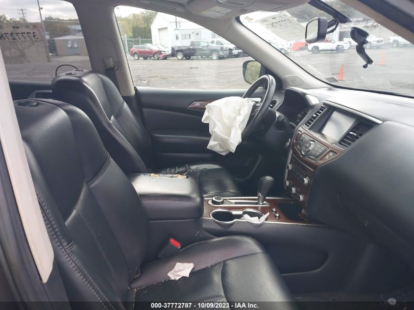 VIN 5N1DR2MM5HC607839 2017 NISSAN PATHFINDER PLATINUM