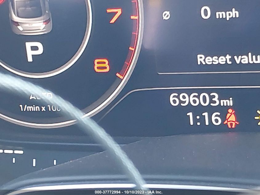 2016 AUDI TT 2.0T TRUC5AFV9G1022080