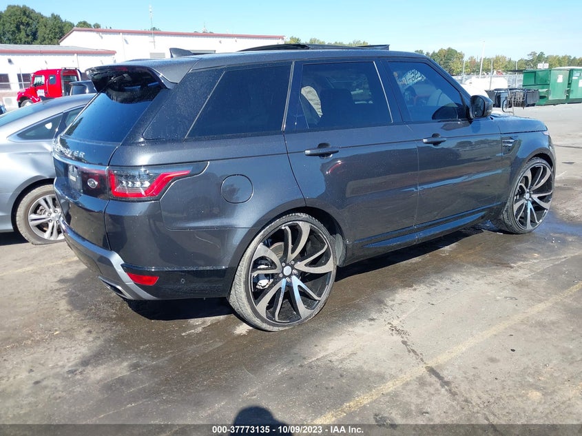 VIN SALWR2RK1KA848054 2019 LAND ROVER RANGE ROVER SPORT HSE
