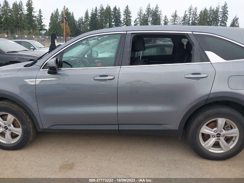 2022 KIA SORENTO LX - 5XYRGDLC2NG075610