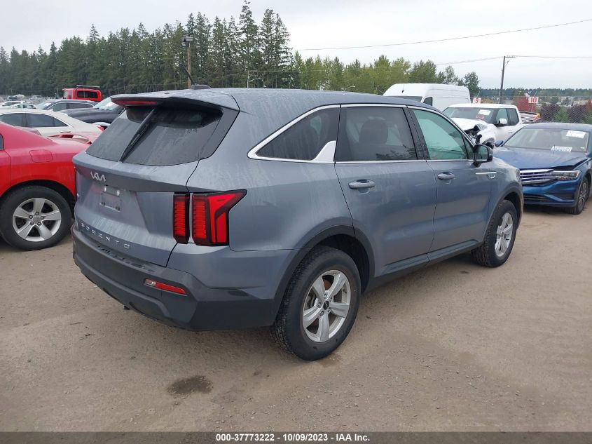 2022 KIA SORENTO LX - 5XYRGDLC2NG075610