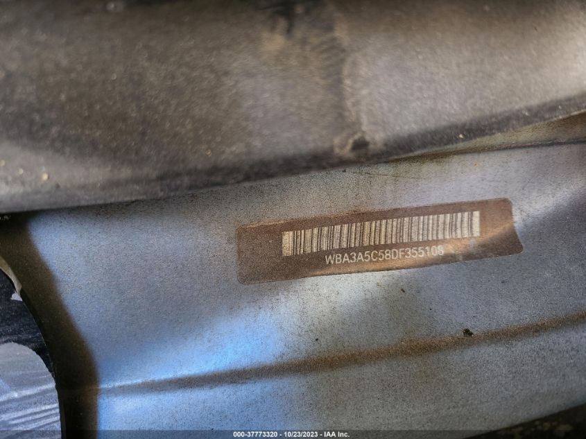 2013 BMW 328I WBA3A5C58DF355108
