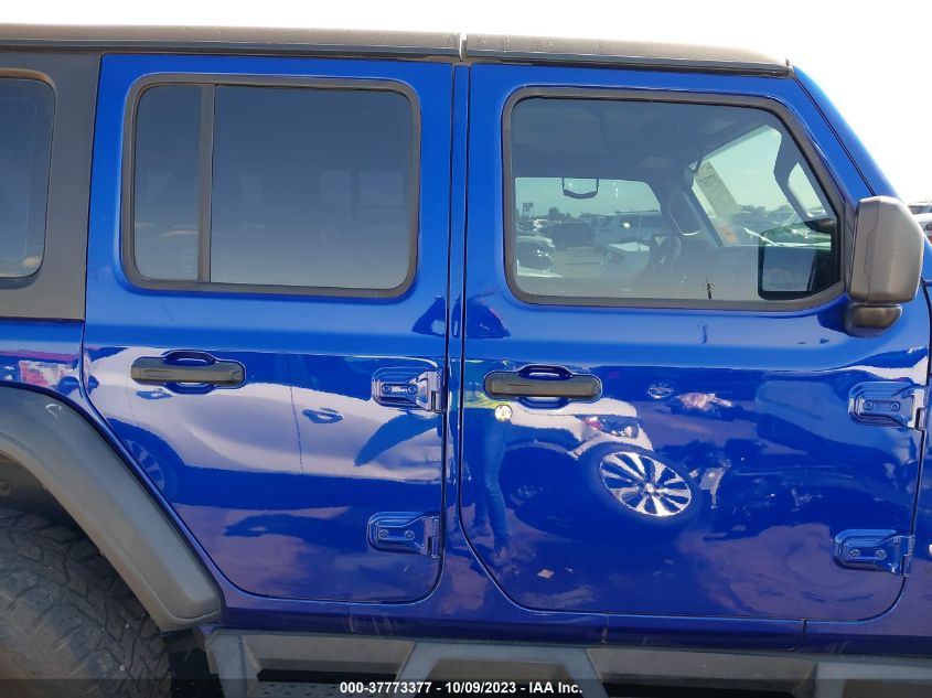 2018 JEEP WRANGLER UNLIMITED SPORT - 1C4HJXDG7JW182911