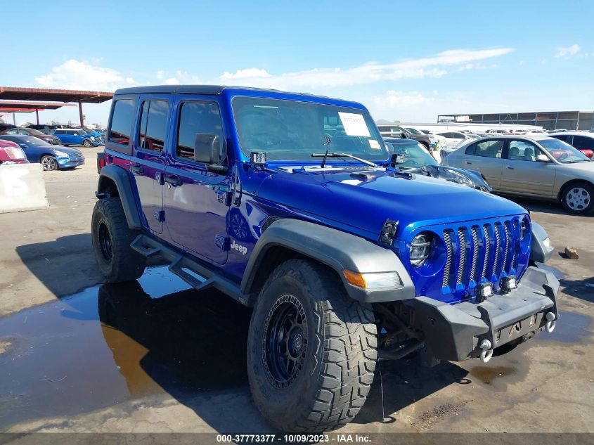 2018 JEEP WRANGLER UNLIMITED SPORT - 1C4HJXDG7JW182911