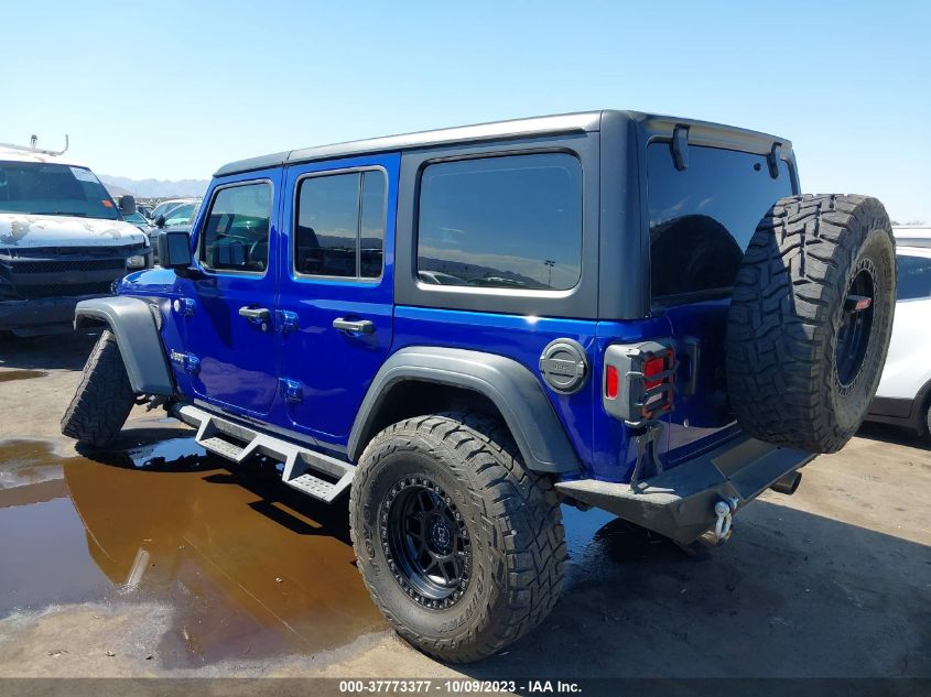 2018 JEEP WRANGLER UNLIMITED SPORT - 1C4HJXDG7JW182911