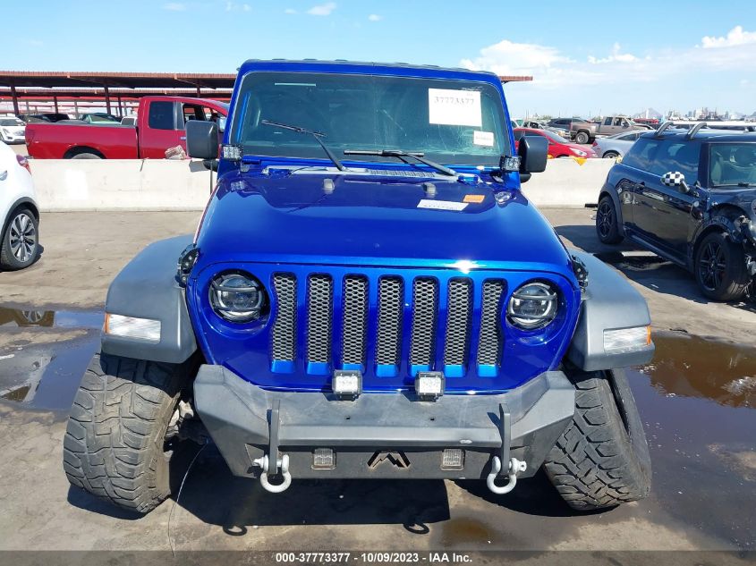 2018 JEEP WRANGLER UNLIMITED SPORT - 1C4HJXDG7JW182911