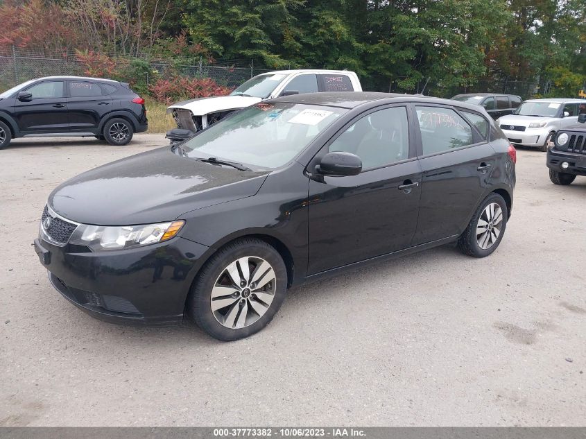 2013 KIA FORTE 5-DOOR EX - KNAFU5A24D5672998