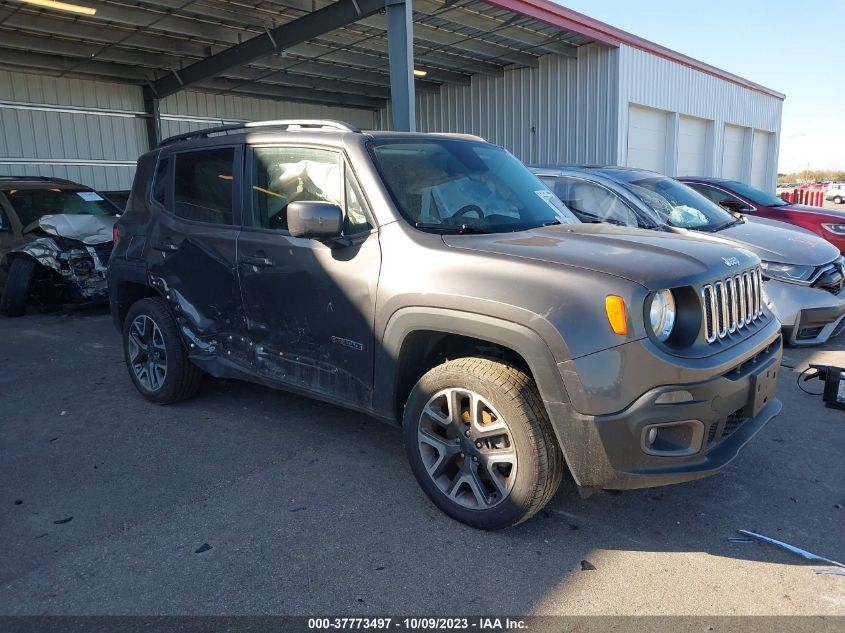 2017 JEEP RENEGADE LATITUDE - ZACCJBBB3HPG66912