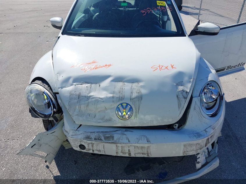 2014 VOLKSWAGEN BEETLE COUPE 2.5L 3VWJP7AT3EM609134