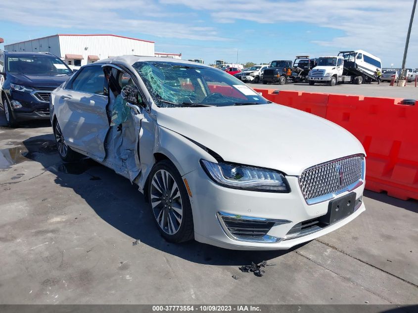 VIN 3LN6L5MU3KR610713 Lincoln MKZ HYBRID RESERVE II 2019