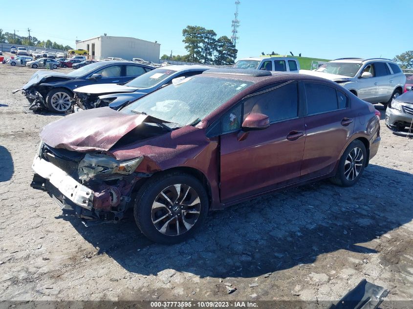 2013 HONDA CIVIC EX - 2HGFB2F81DH500443