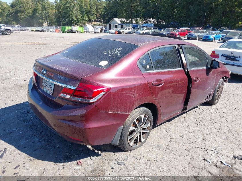 2013 HONDA CIVIC EX - 2HGFB2F81DH500443
